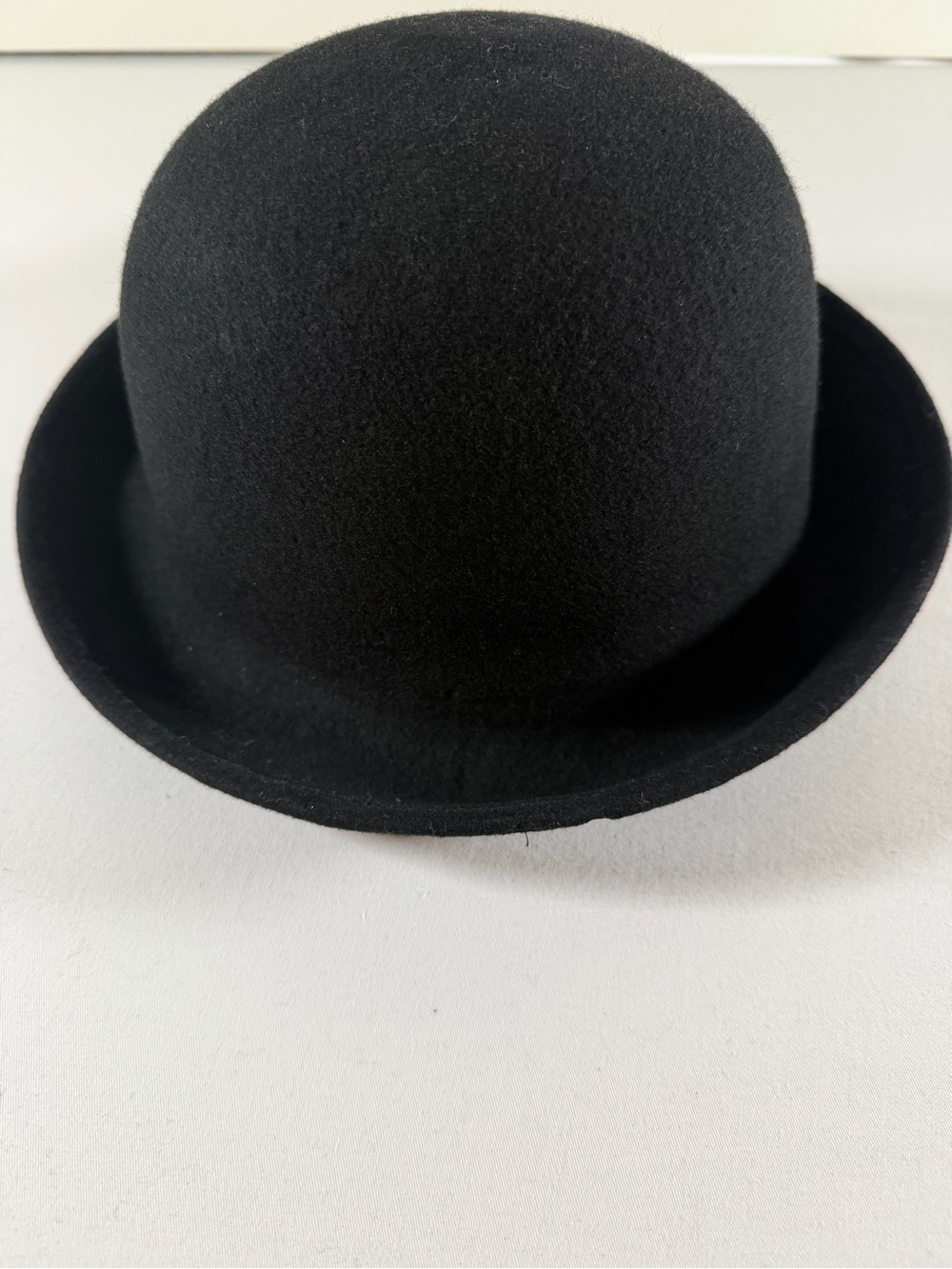 Classic Black Bowler Hat for women